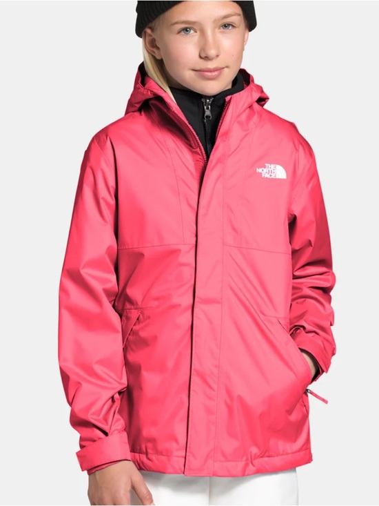 The North Face Other - The North Face Mountain View Triclimate Youth Pink Hooded Jacket